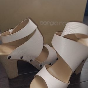 Tan Leather Sergio Rossi sandals